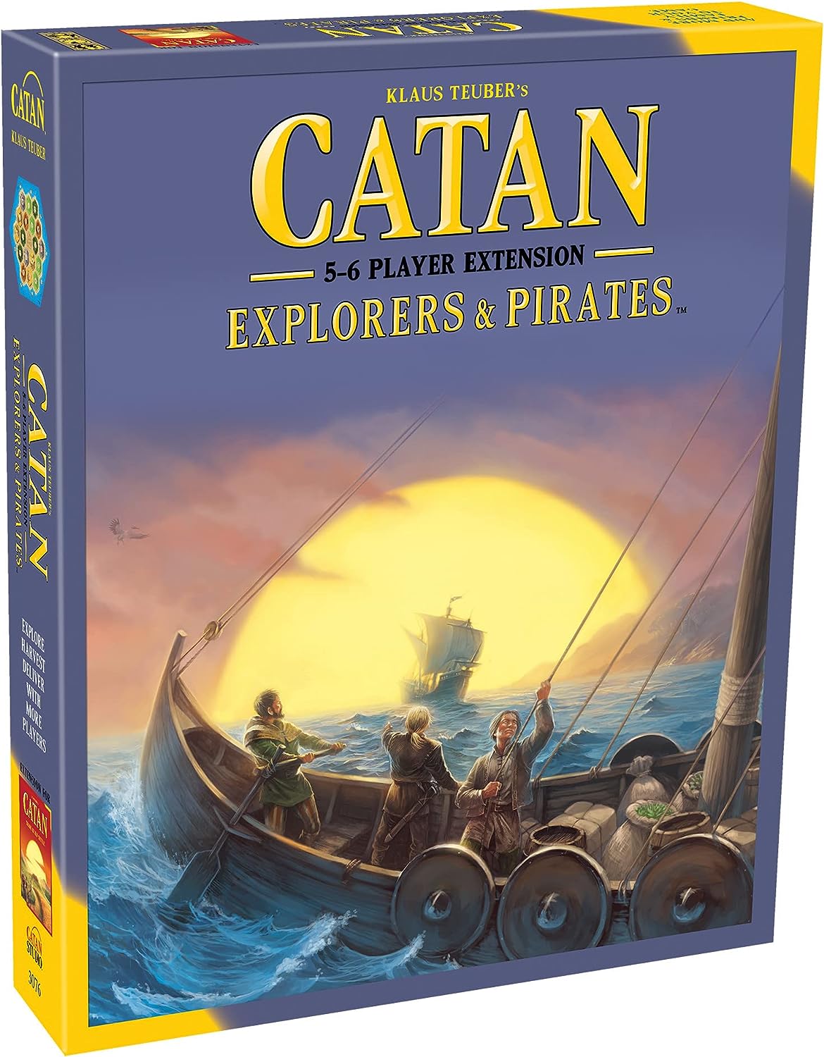 CATAN EXP: EXPLORERS & PIRATES 5 - 6 PLAYERS - WiredVillage Games - Wiredvillage Games